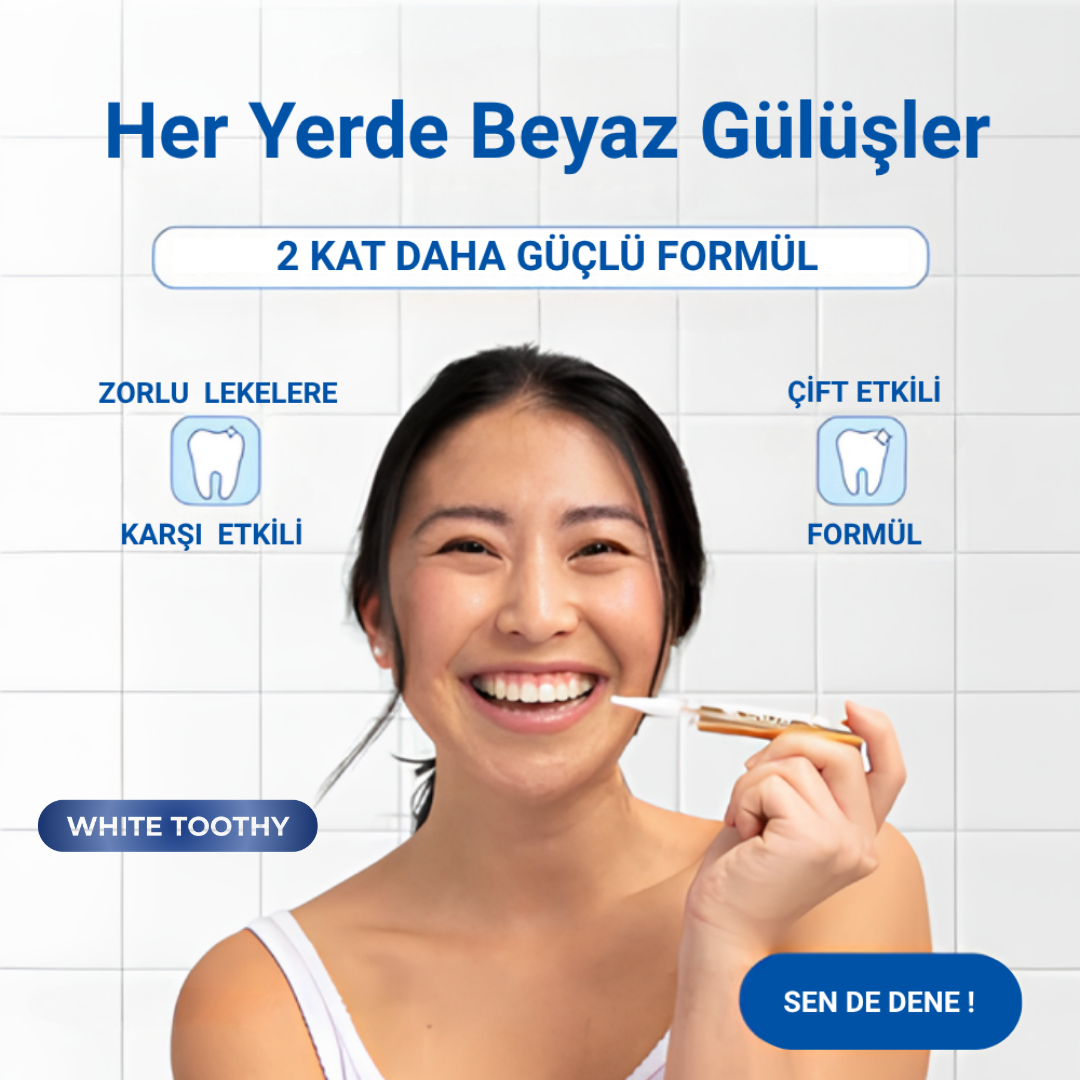 Toothy Bright | Diş Beyazlatıcı Kalem – Hızlı & Pratik Beyaz Gülüş