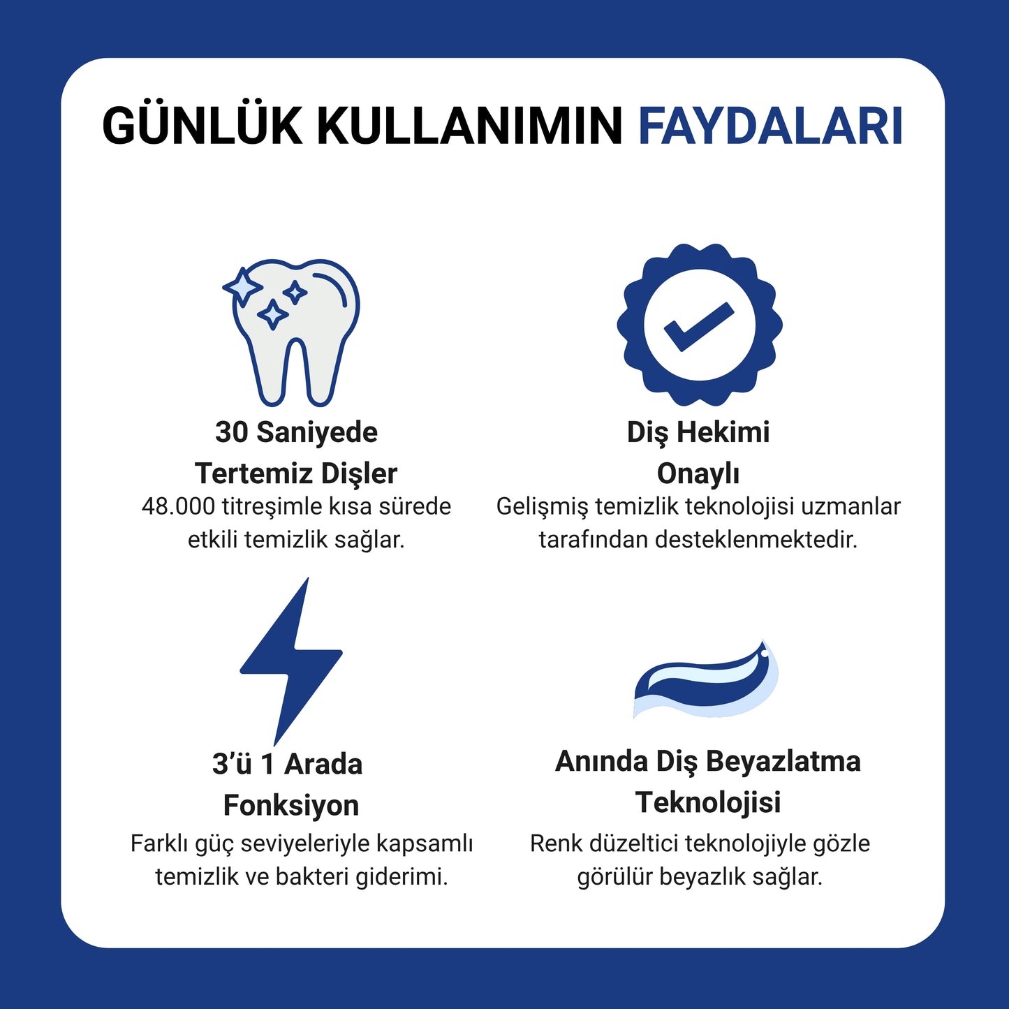 Toothy 360 Adult | Yetişkin Otomatik Diş Fırçası – Hızlı ve Derin Temizlik