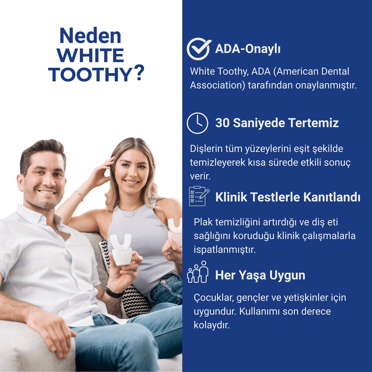 Toothy 360 Adult | Yetişkin Otomatik Diş Fırçası – Hızlı ve Derin Temizlik