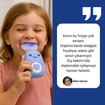 Toothy 360 Kids | Çocuklar İçin Otomatik Diş Fırçası – Hızlı ve Derin Temizlik