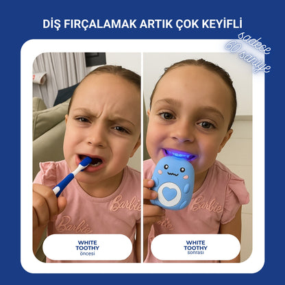 Toothy 360 Kids | Çocuklar İçin Otomatik Diş Fırçası – Hızlı ve Derin Temizlik